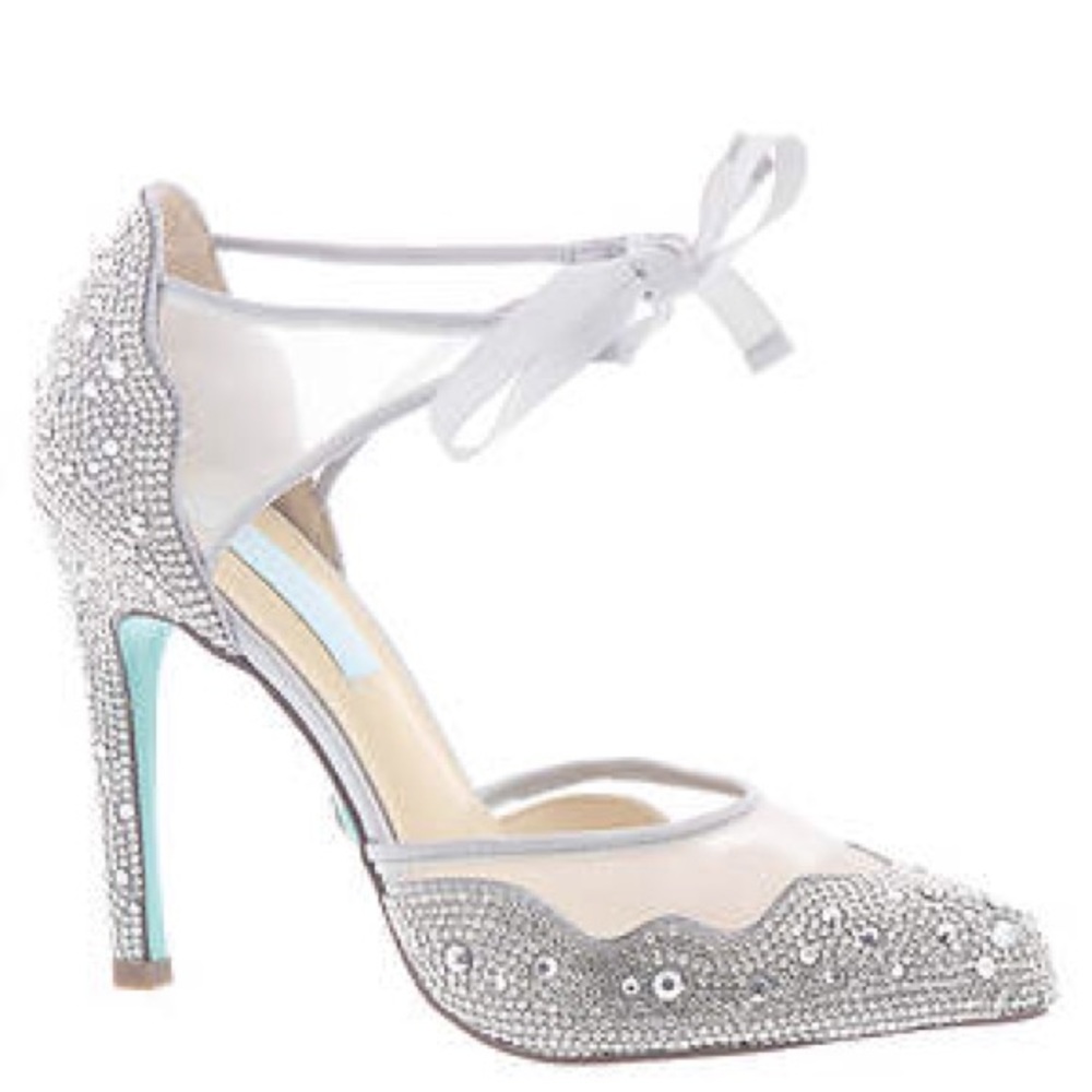 Betsy Johnson wedding heels